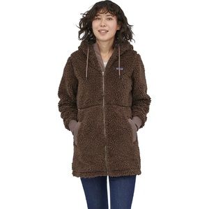 Patagonia Dusty Mesa Fleece Parka Cone brown